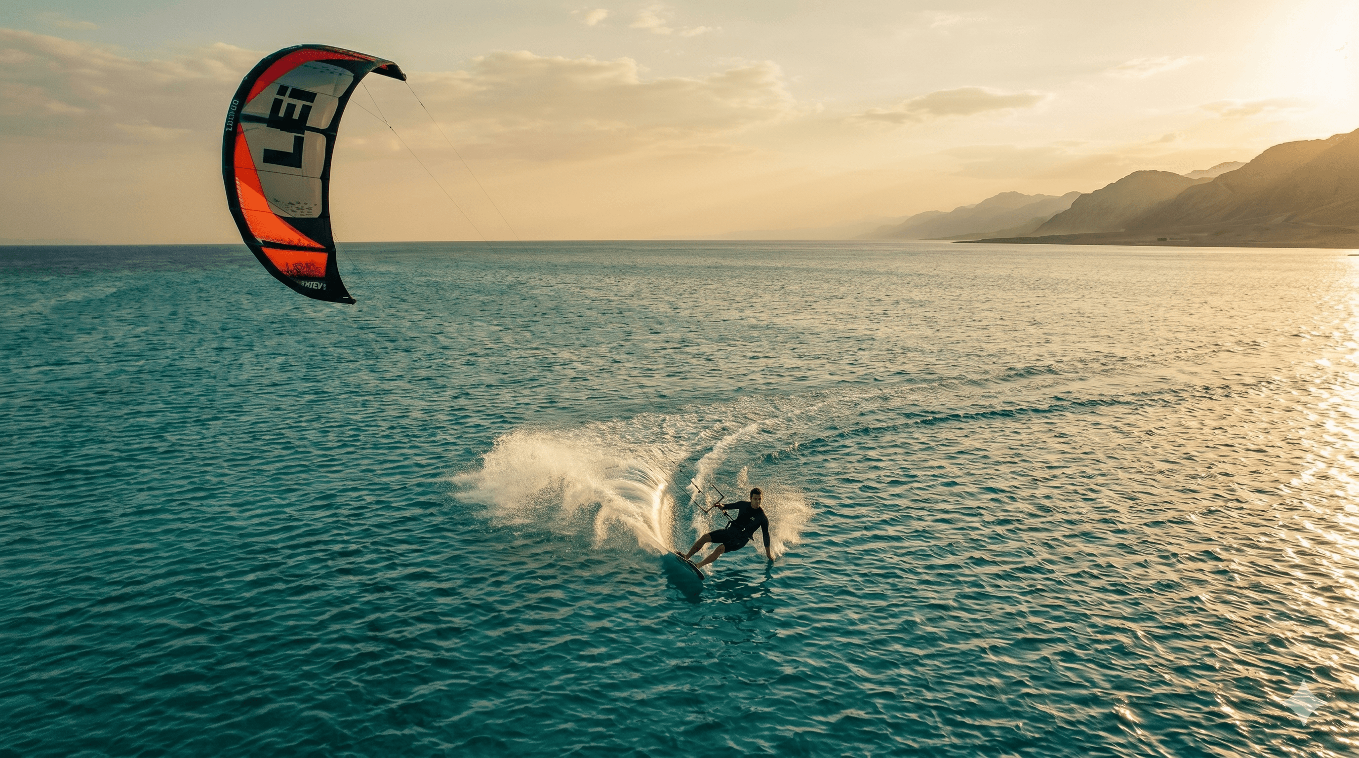Kitesurfing